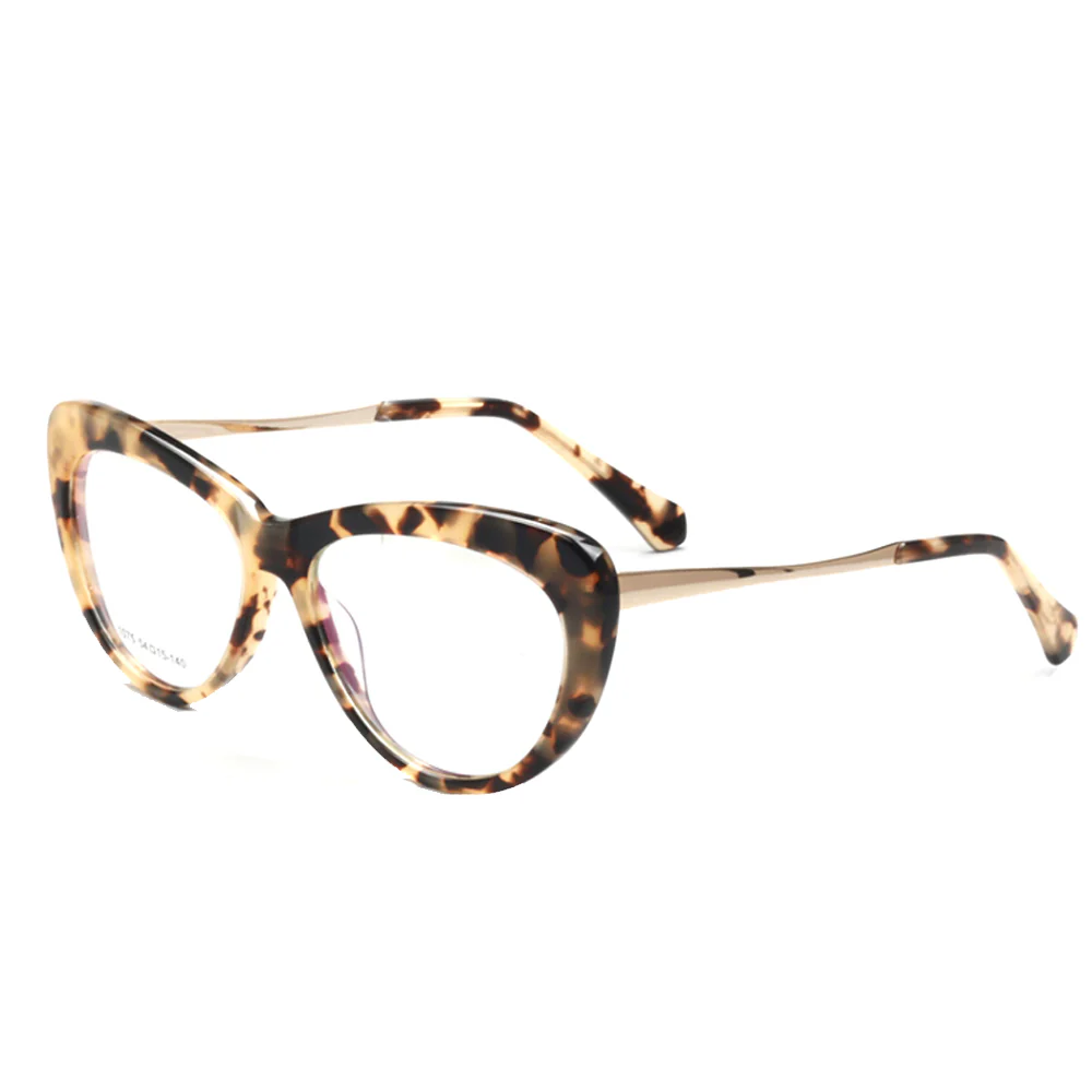Lynwood | Cat Eye Glasses For Women w/ Tortoise Shell Pattern | Acetate Frame w/ Metal Temples - Image 10