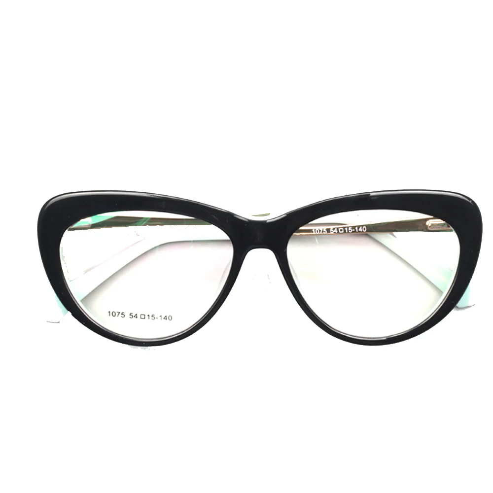 Lynwood | Cat Eye Glasses For Women w/ Tortoise Shell Pattern | Acetate Frame w/ Metal Temples - Image 11