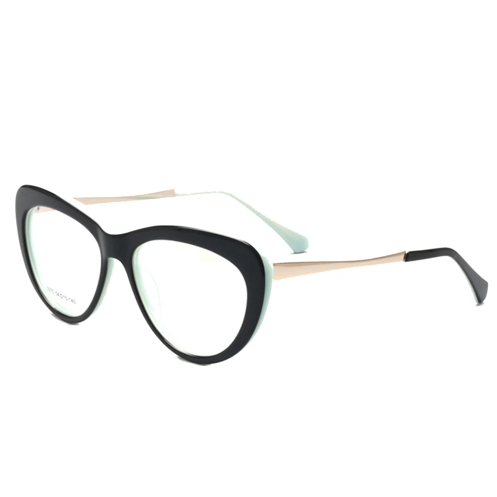 Lynwood | Cat Eye Glasses For Women w/ Tortoise Shell Pattern | Acetate Frame w/ Metal Temples - Image 12