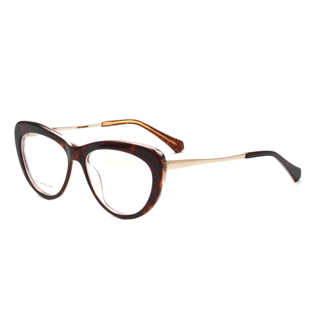 Lynwood | Cat Eye Glasses For Women w/ Tortoise Shell Pattern | Acetate Frame w/ Metal Temples - Image 15