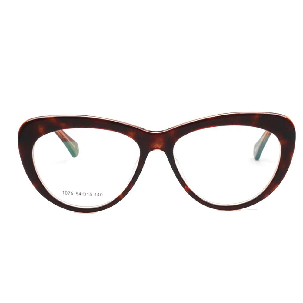 Lynwood | Cat Eye Glasses For Women w/ Tortoise Shell Pattern | Acetate Frame w/ Metal Temples - Image 16