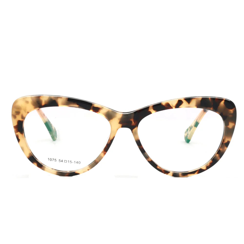 Lynwood | Cat Eye Glasses For Women w/ Tortoise Shell Pattern | Acetate Frame w/ Metal Temples - Image 9