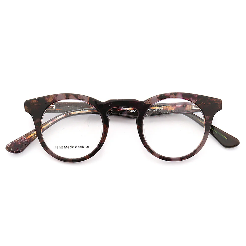 Artist | Retro Women Small Round Glasses Frames | Modern Colorful Men Optical Eyeglasses - Image 10