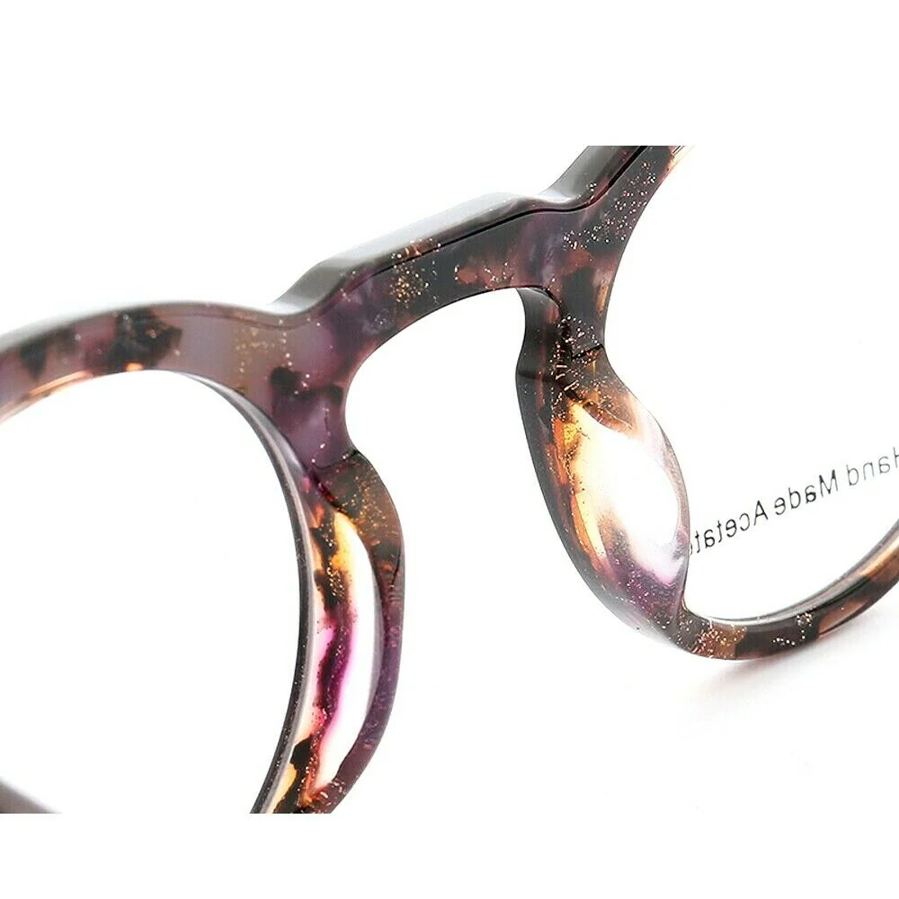 Artist | Retro Women Small Round Glasses Frames | Modern Colorful Men Optical Eyeglasses - Image 12