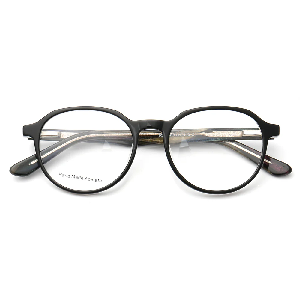 Camden | Geometric Glasses Frames For Men | Retro Round Womens Tortoise Shell Eyeglasses Online - Image 6