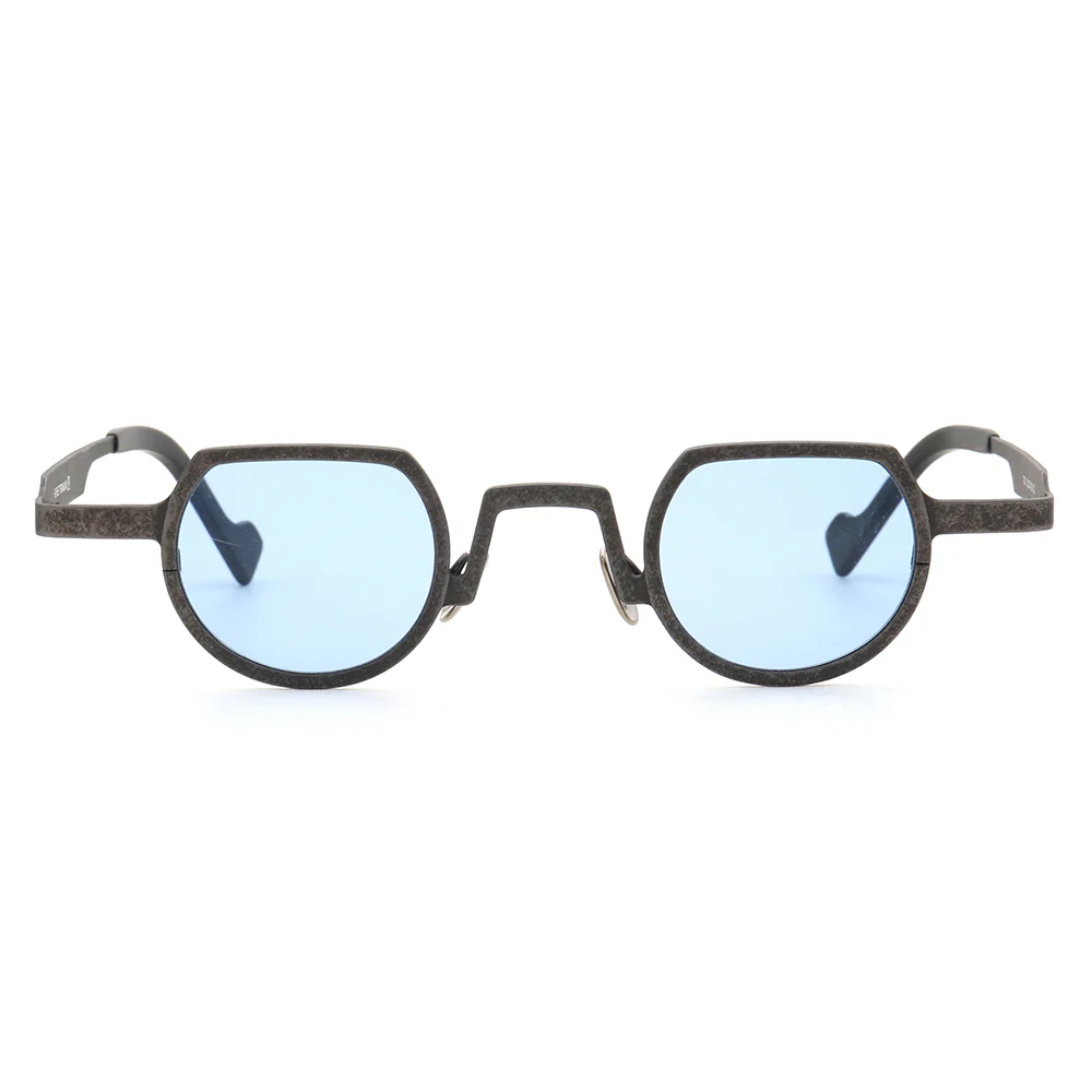 Bradford | Shield Shaped Polarized Sunglasses | Retro Lightweight Pure Titanium Frame - Image 7