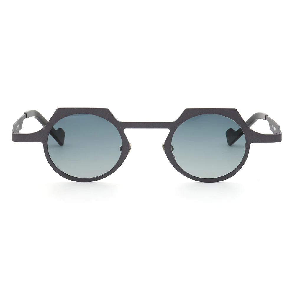 Aspect | Round Shield Shaped Polarized Sunglasses | Lightweight Multicolor Titanium Frame - Image 9