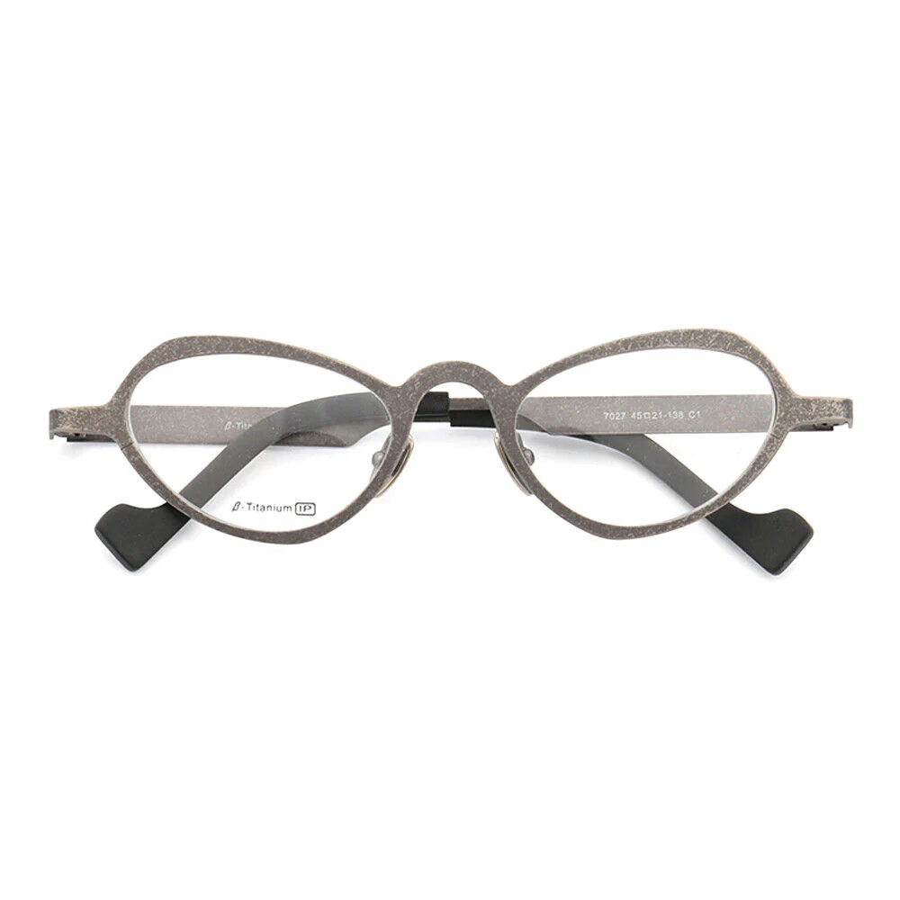 Charmaine | Titanium Cat Eye Glasses For Women | Heart Shaped Butterfly Design - Image 4
