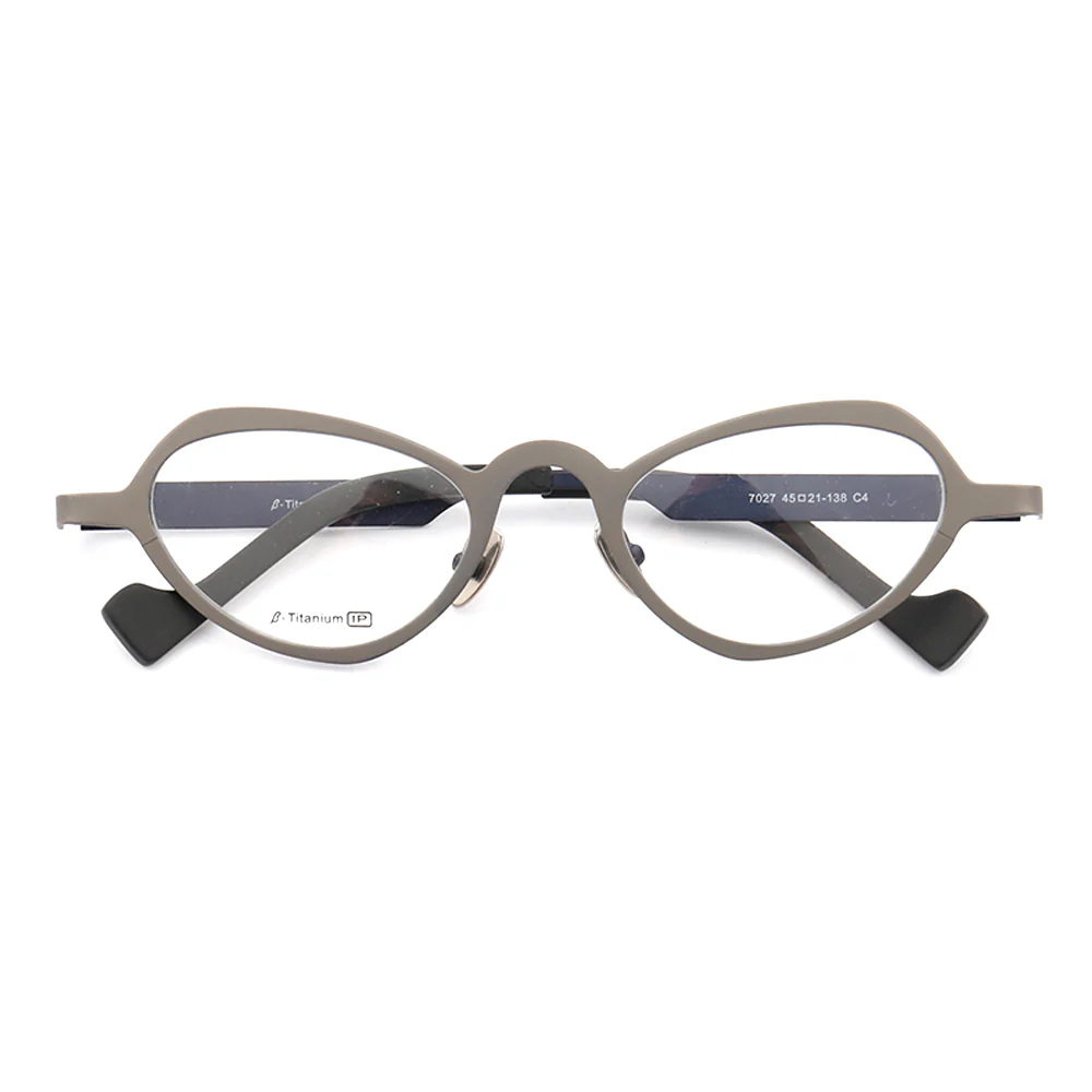 Charmaine | Titanium Cat Eye Glasses For Women | Heart Shaped Butterfly Design - Image 8