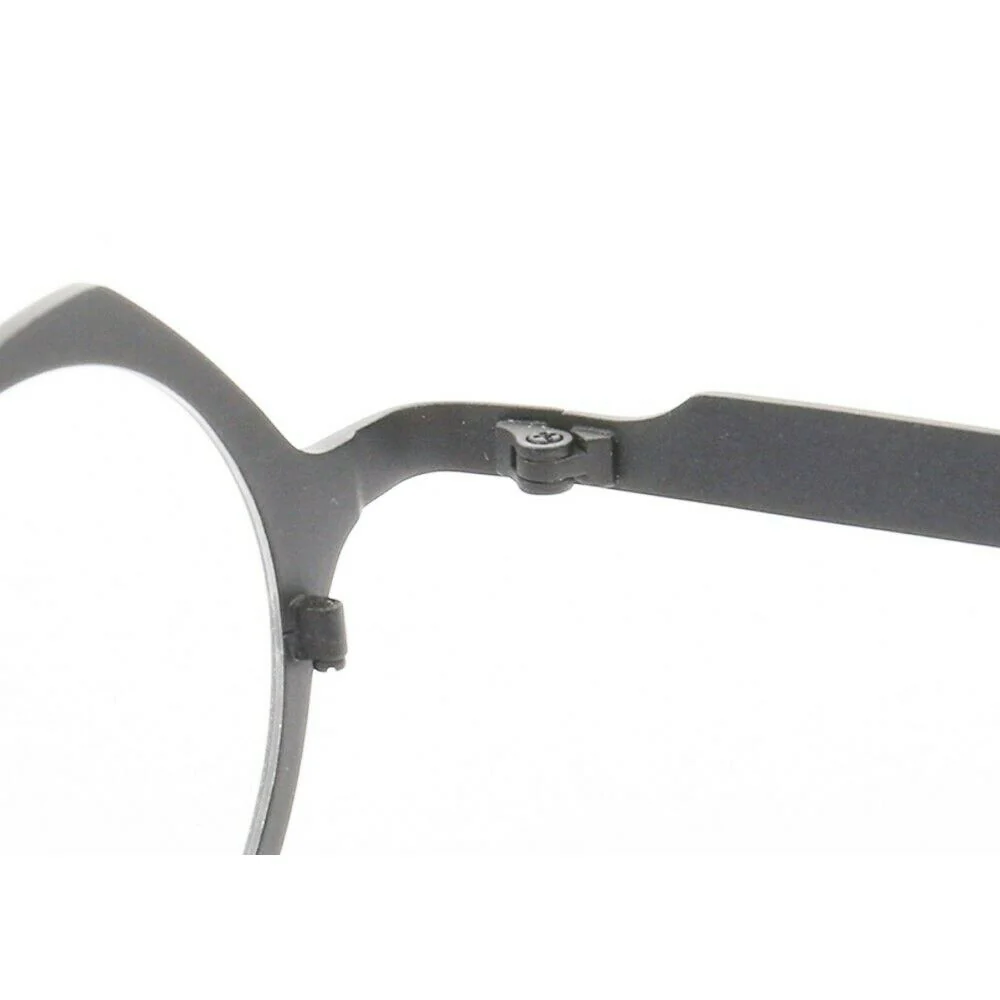 Carmen | Round Geometric Eyeglass Frames | Full Rim Titanium Unisex Glasses - Image 11