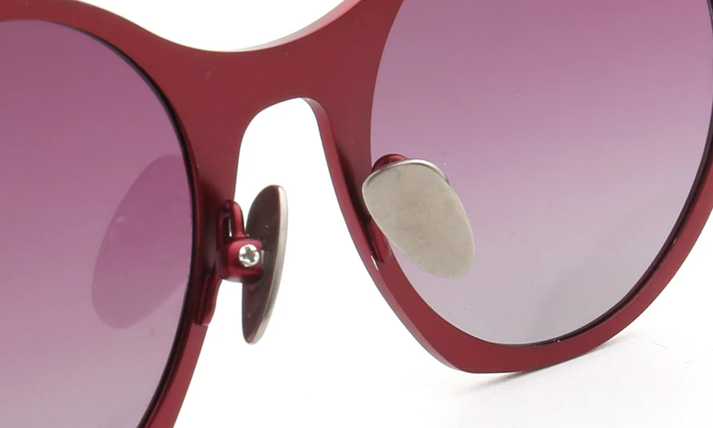 Carmen | Polarized Pure Titanium Unisex Sunglasses | Fashionable Full Rim Frame w/ Polarized Lenses - Image 11