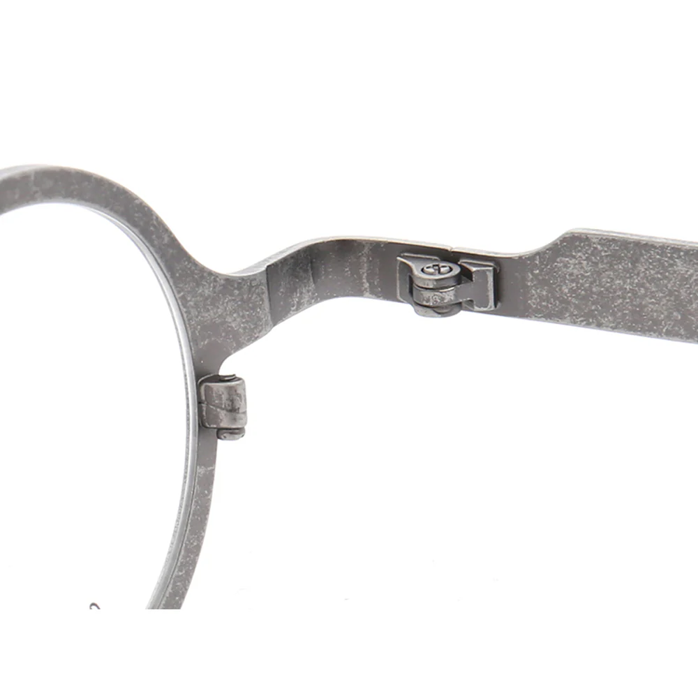 Avery | Vintage Round Titanium Eyeglasses for Men | Fashionable Womens Eyewear Frames Online - Image 11