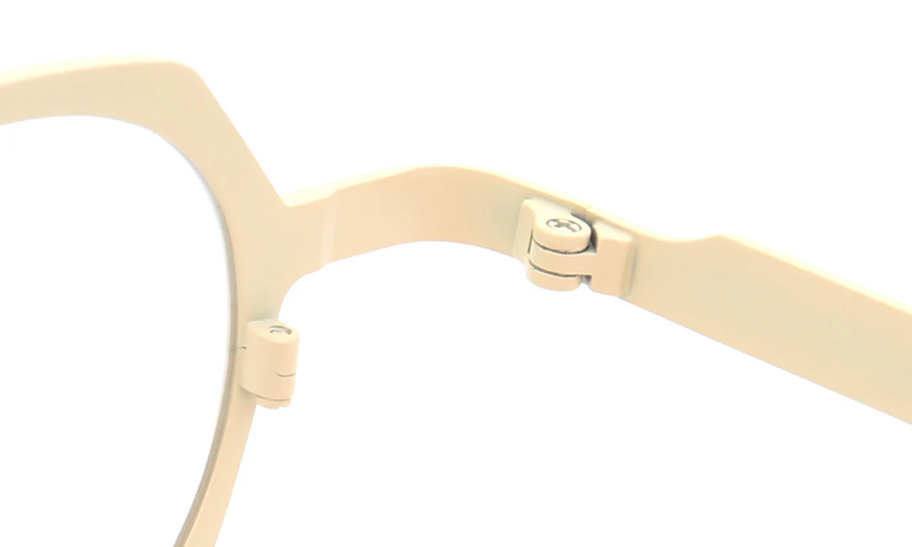 Jayden | Vintage Round Pure Titanium Eyeglasses For Men & Women | Colorful Two Toned Finish - Image 14