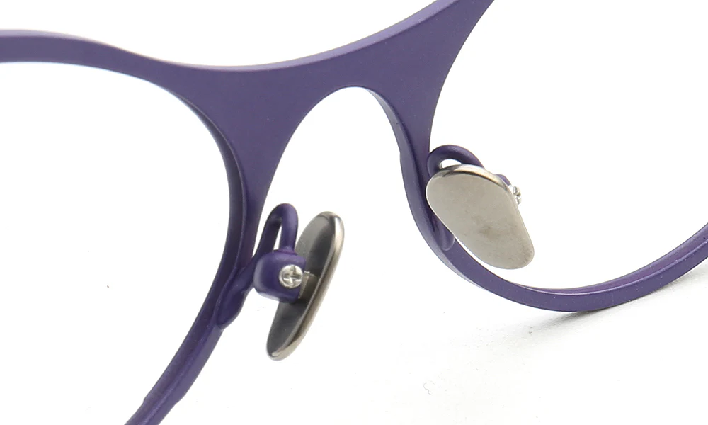 Tabatha | Sleek Pure Titanium Cat Eye Glasses For Women | Colorful Two Toned Eyeglasses - Image 11