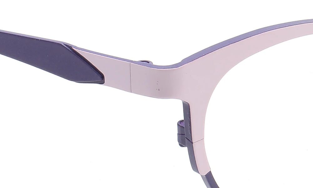 Tabatha | Sleek Pure Titanium Cat Eye Glasses For Women | Colorful Two Toned Eyeglasses - Image 13