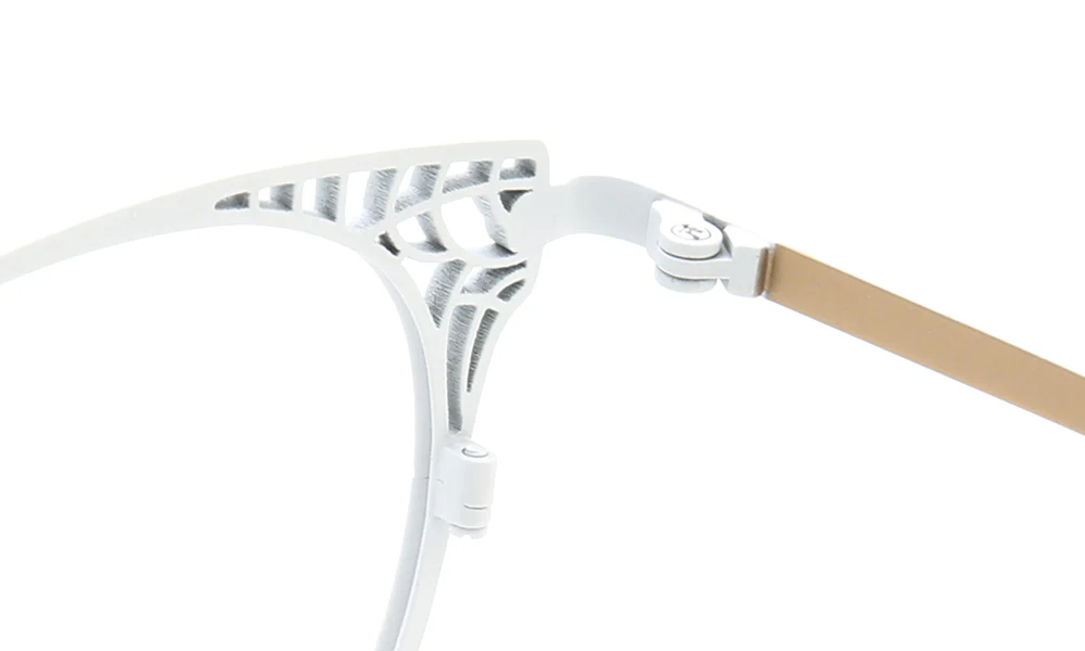 Helena | Stylish Titanium Cat Eye Glasses For Women | Modern Multicolored Eyewear Frames - Image 14