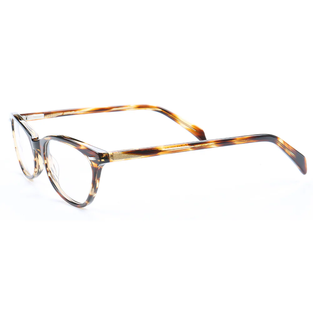 Louisa | Multicolored Cat Eye Glasses For Women | Patterned Acetate & Tortoise Shell Finish - Image 10