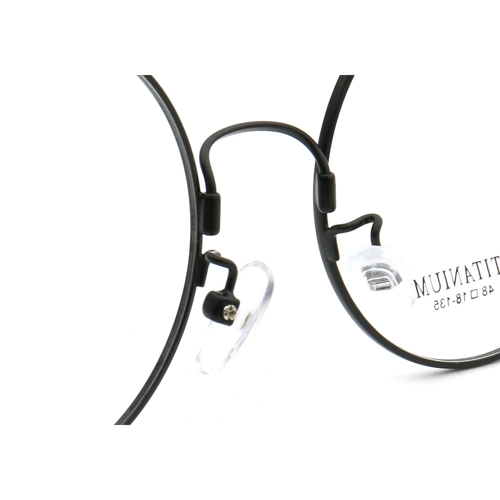 Hamilton | Mens & Womens Round Nerd Style Memory Metal Glasses | Flexible Bendable Eyeglasses Frames - Image 12