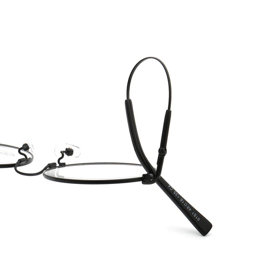 Hamilton | Mens & Womens Round Nerd Style Memory Metal Glasses | Flexible Bendable Eyeglasses Frames - Image 16
