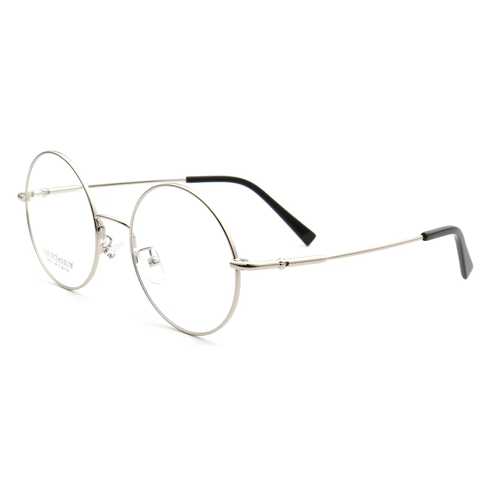 Hamilton | Mens & Womens Round Nerd Style Memory Metal Glasses | Flexible Bendable Eyeglasses Frames - Image 5