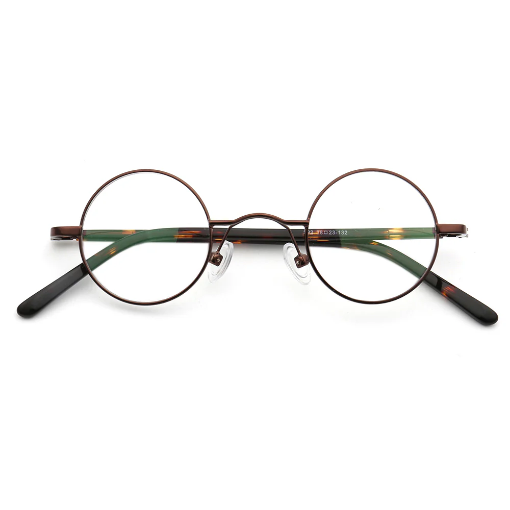 Beckett | Vintage Metal Small Round Eyeglasses - Image 10