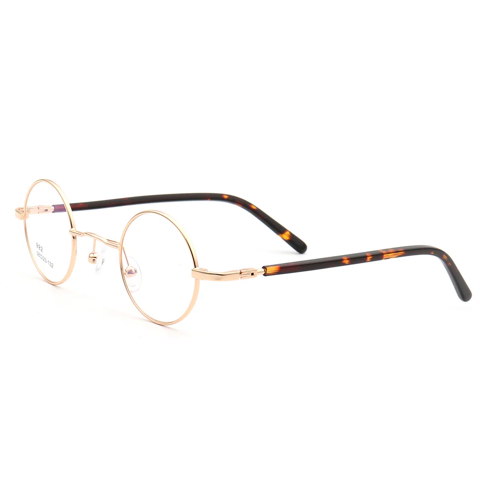 Beckett | Vintage Metal Small Round Eyeglasses - Image 3