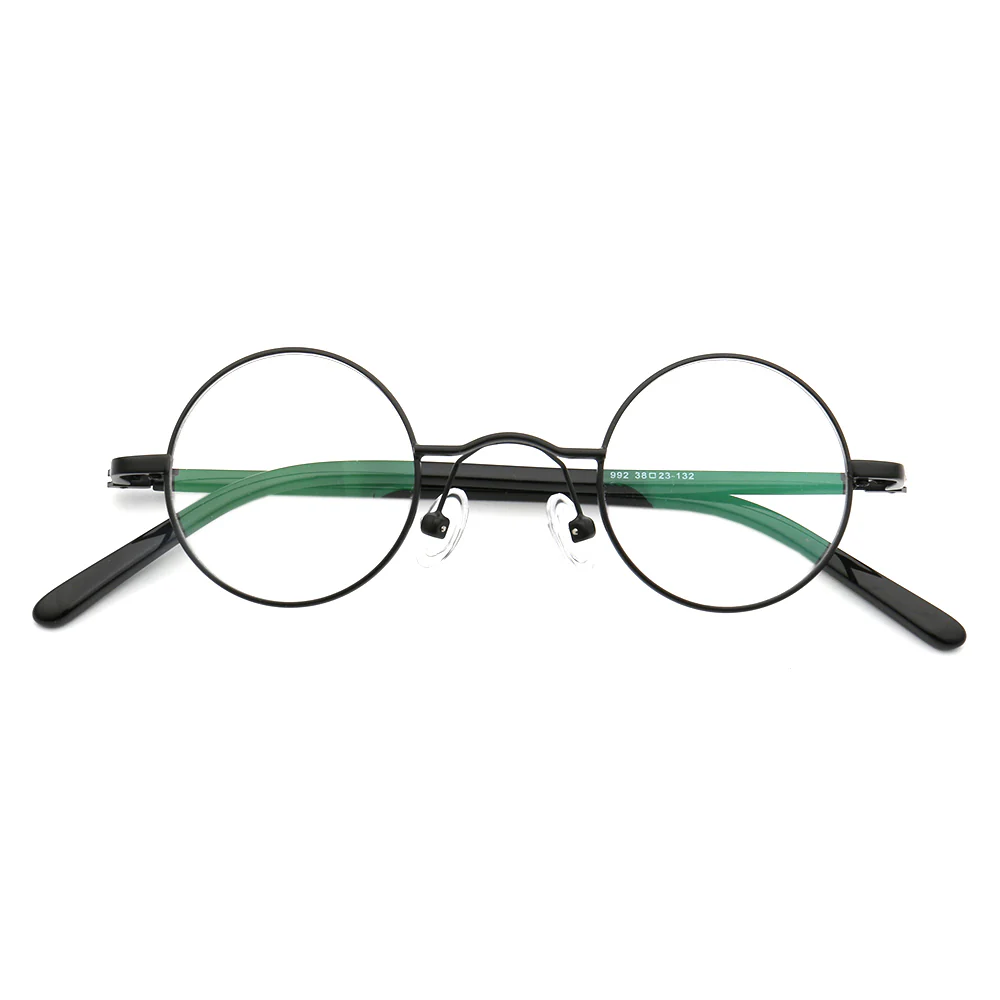 Beckett | Vintage Metal Small Round Eyeglasses - Image 4