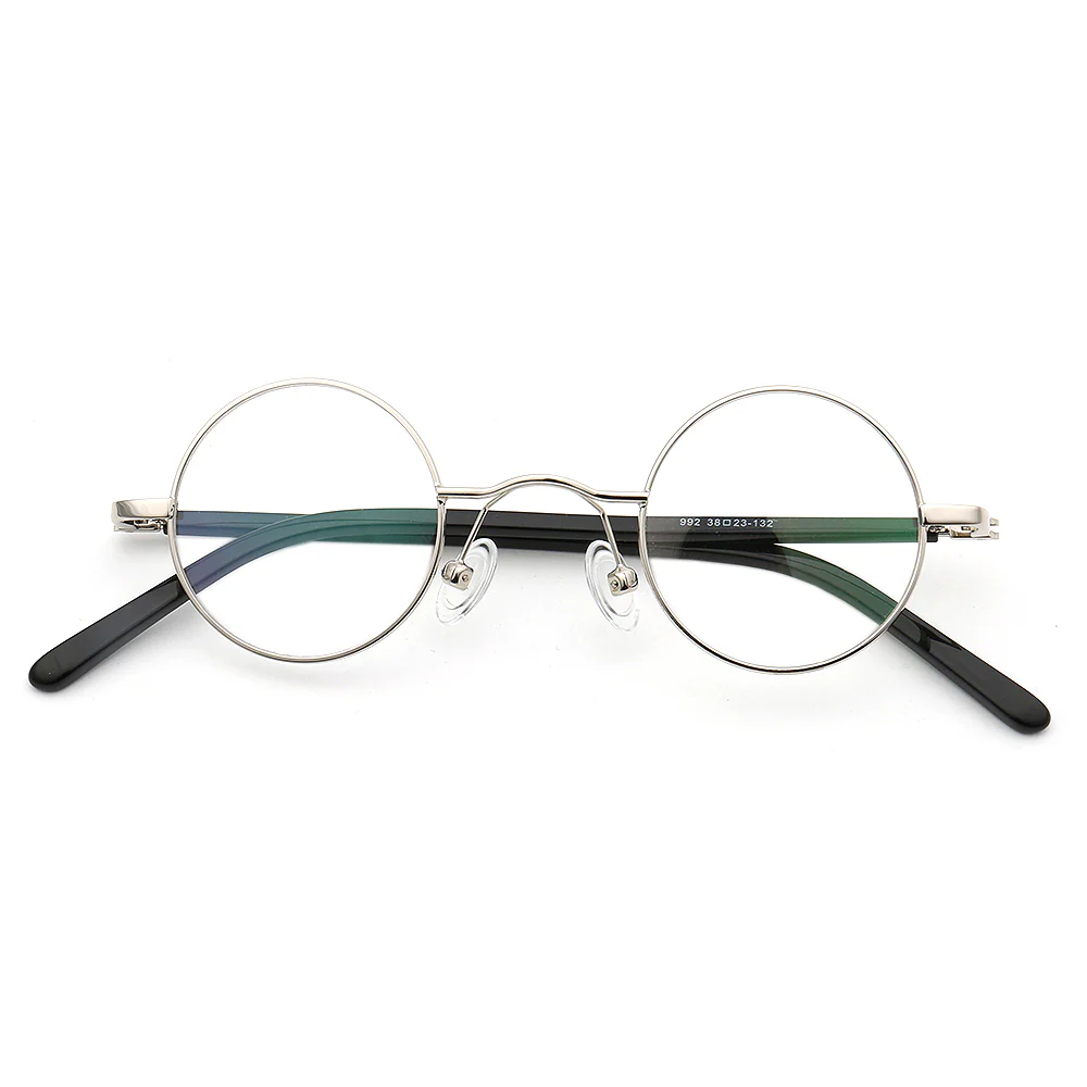 Beckett | Vintage Metal Small Round Eyeglasses - Image 8