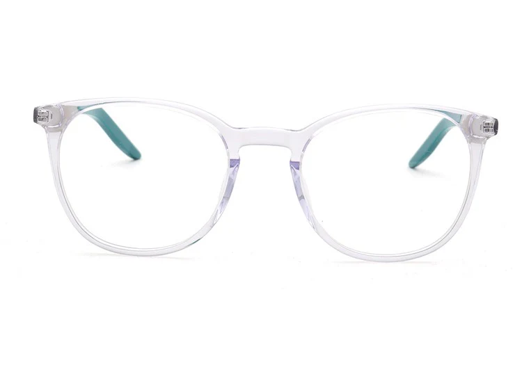 Aria | Clear Round Eyeglass Frames - Image 10