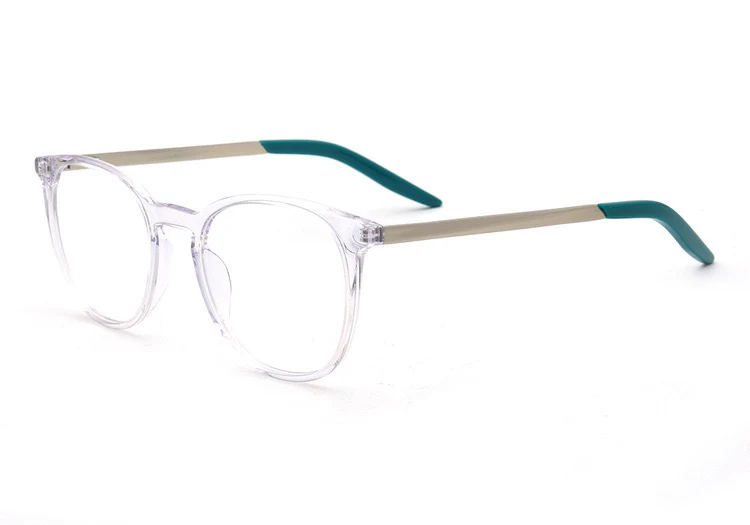 Aria | Clear Round Eyeglass Frames - Image 11
