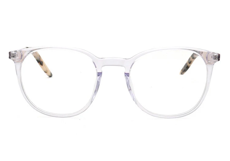 Aria | Clear Round Eyeglass Frames - Image 4