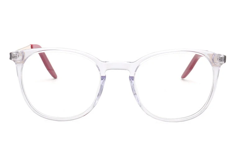 Aria | Clear Round Eyeglass Frames - Image 8