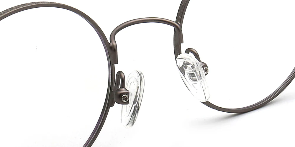 Atlas｜Classic Round Metal Eyeglasses Frames - Image 13