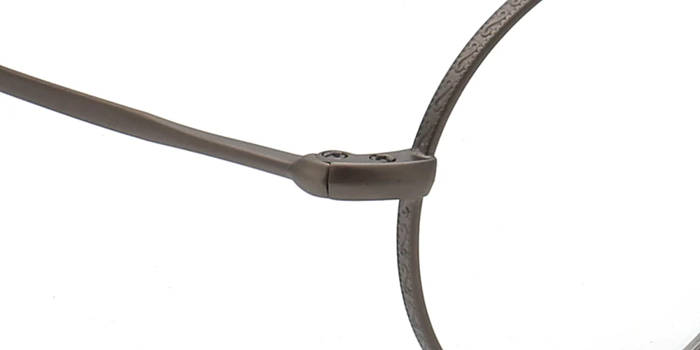 Atlas｜Classic Round Metal Eyeglasses Frames - Image 15