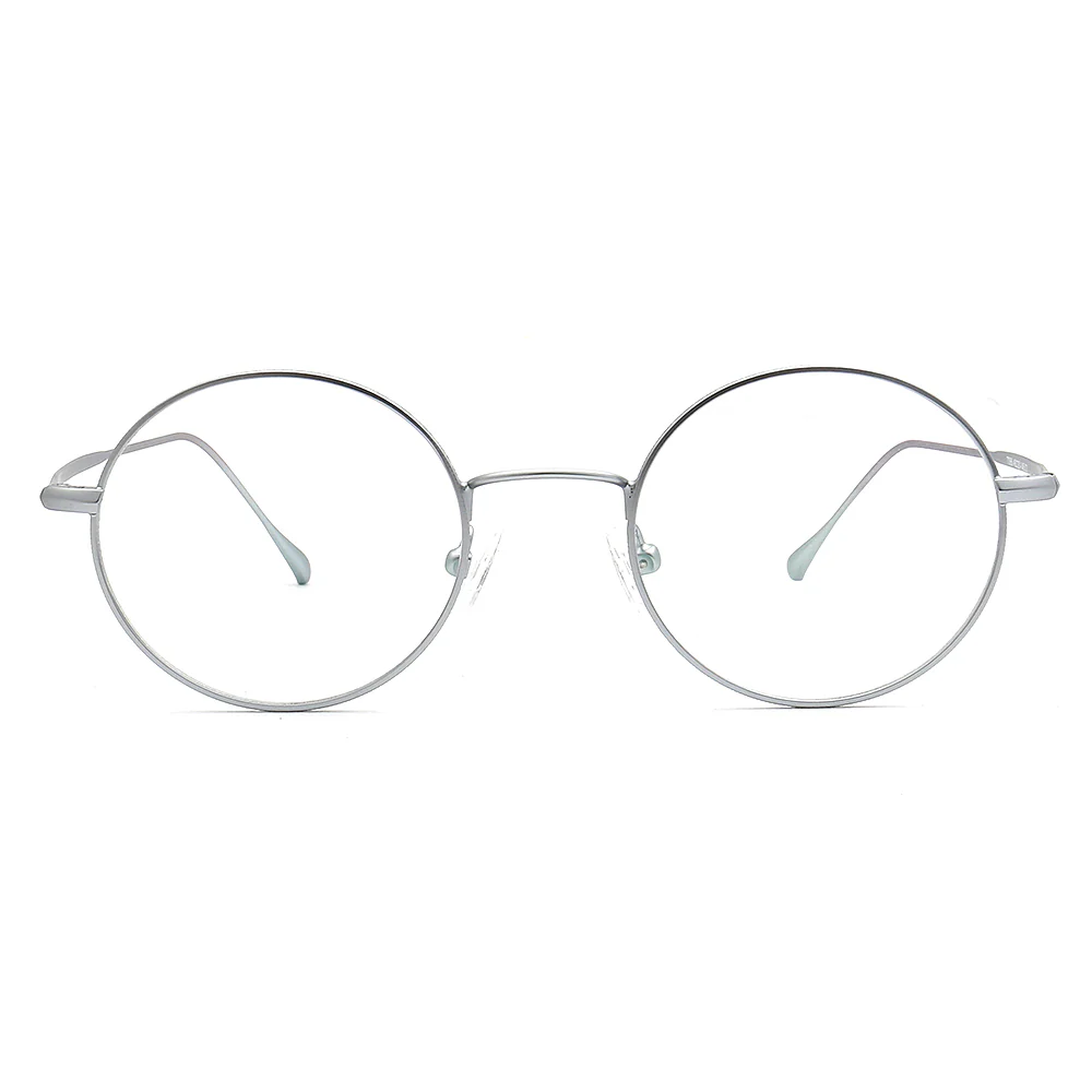 Atlas｜Classic Round Metal Eyeglasses Frames - Image 6