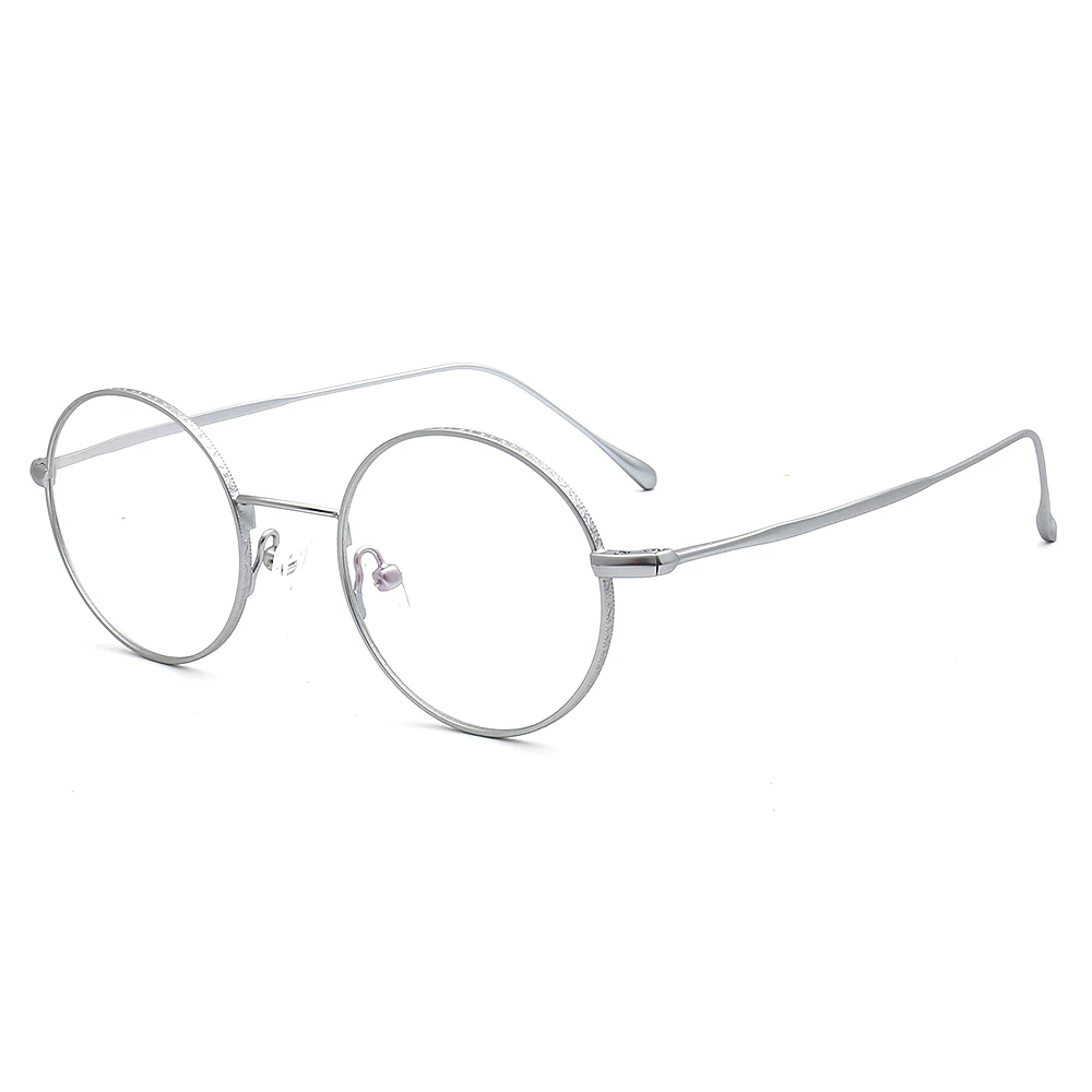 Atlas｜Classic Round Metal Eyeglasses Frames - Image 7