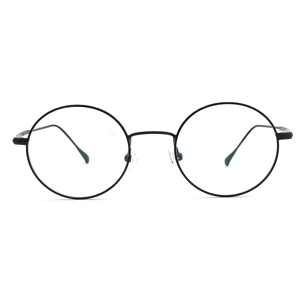 Atlas｜Classic Round Metal Eyeglasses Frames - Image 8