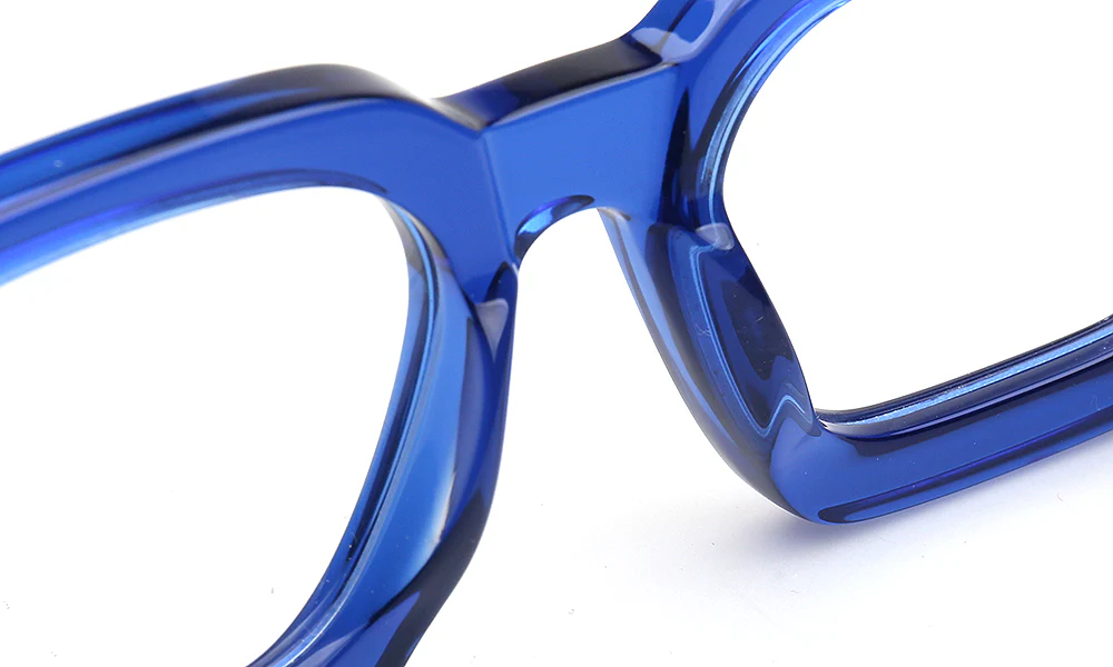Axton | Vintage Square Oversize Glasses Frames - Image 11