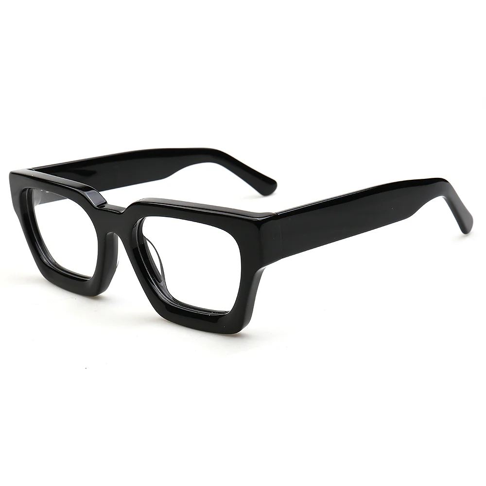 Axton | Vintage Square Oversize Glasses Frames - Image 3