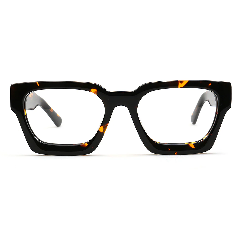Axton | Vintage Square Oversize Glasses Frames - Image 4
