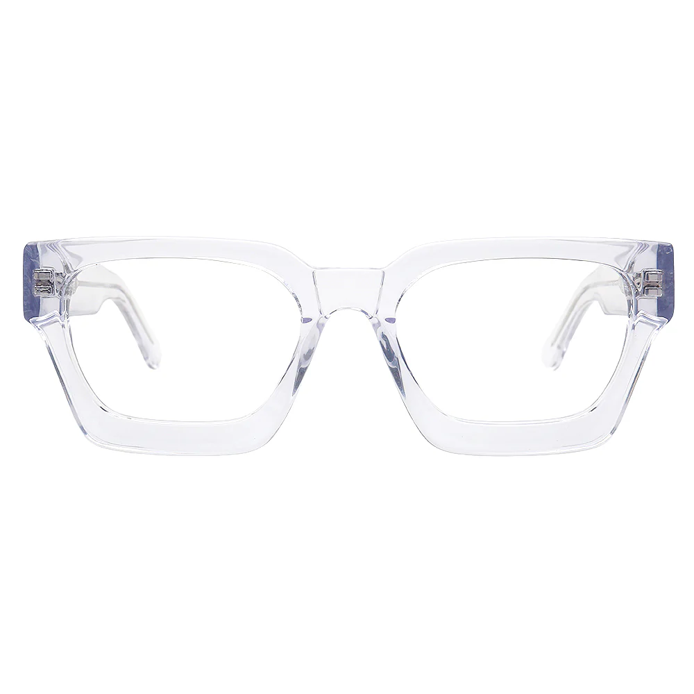Axton | Vintage Square Oversize Glasses Frames - Image 6