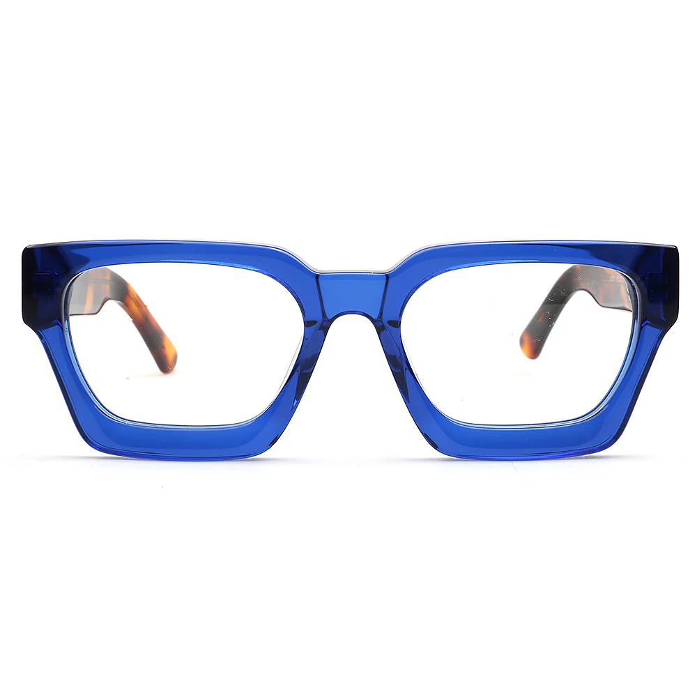 Axton | Vintage Square Oversize Glasses Frames - Image 8