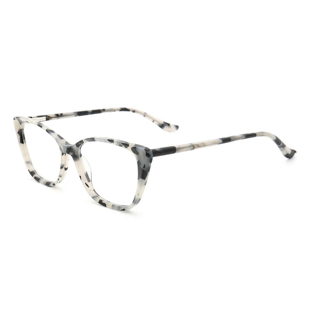 Charlotte | Patterned Acetate Cat Eye Glasses For Women | Colorful Tortoise Shell Eyewear Frames - Image 10