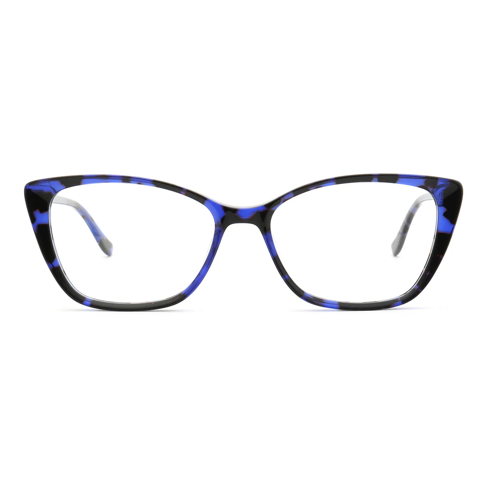 Charlotte | Patterned Acetate Cat Eye Glasses For Women | Colorful Tortoise Shell Eyewear Frames - Image 11