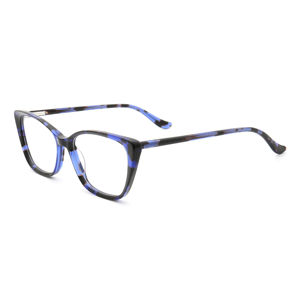 Charlotte | Patterned Acetate Cat Eye Glasses For Women | Colorful Tortoise Shell Eyewear Frames - Image 12