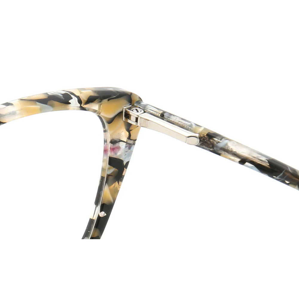 Charlotte | Patterned Acetate Cat Eye Glasses For Women | Colorful Tortoise Shell Eyewear Frames - Image 13