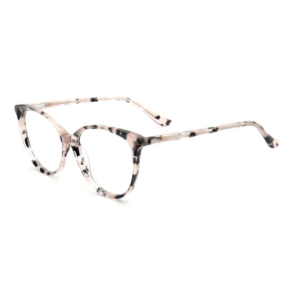 Hazel | Colorful Cat Eye Glasses For Women | Acetate Frame w/ Tortoise Shell Finish - Image 12
