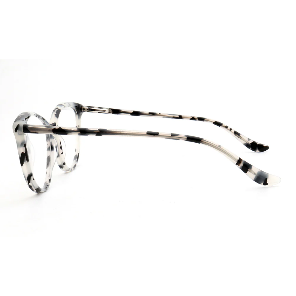 Hazel | Colorful Cat Eye Glasses For Women | Acetate Frame w/ Tortoise Shell Finish - Image 4