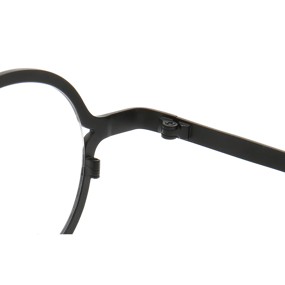 Brunswick | Round Women Titanium Eyeglasses | Retro Men Optical Glasses Frames - Image 13