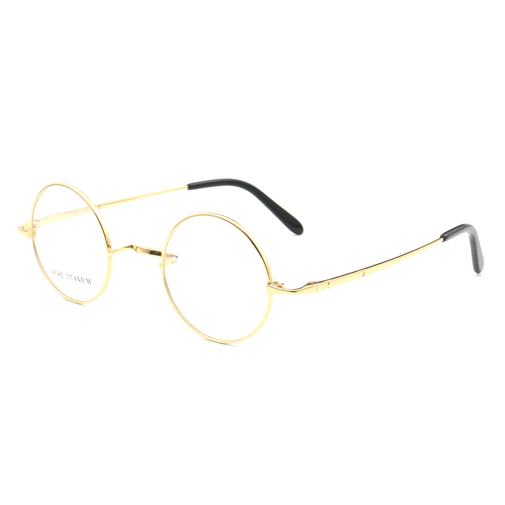 Sullivan | Vintage Round Titanium Prescription Glasses Frames | Retro Eyewear - Image 5